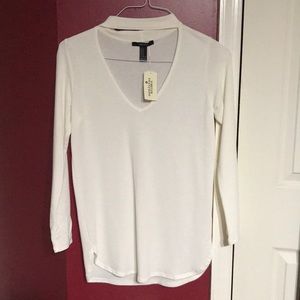 💝Long sleeve shirt/dress (white)💝